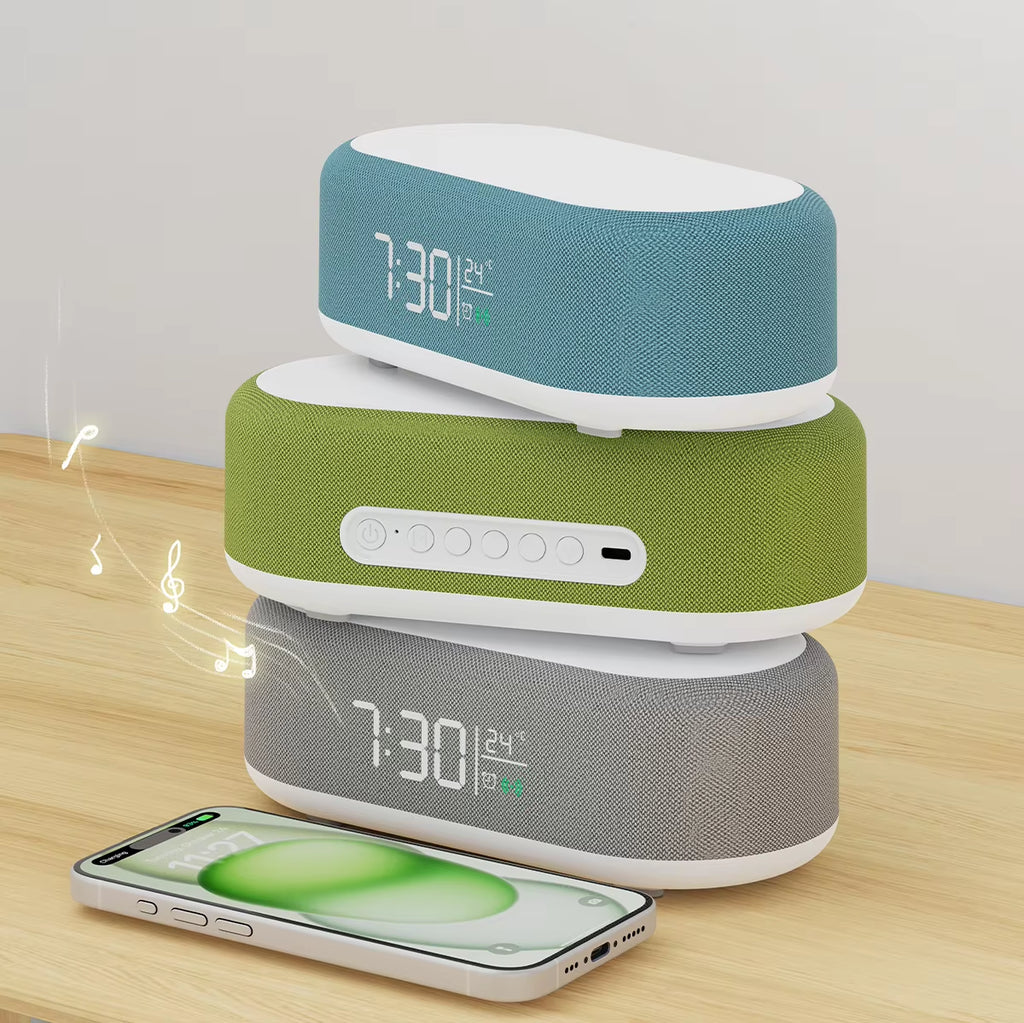 Trending Products Speaker RGB Light Power 5W 1200Mah Battery Portable Smart Bluetooth Speaker with Wireless Charger